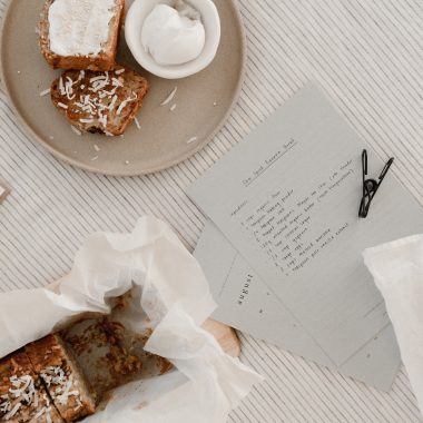 CHAI SPICED BANANA BREAD