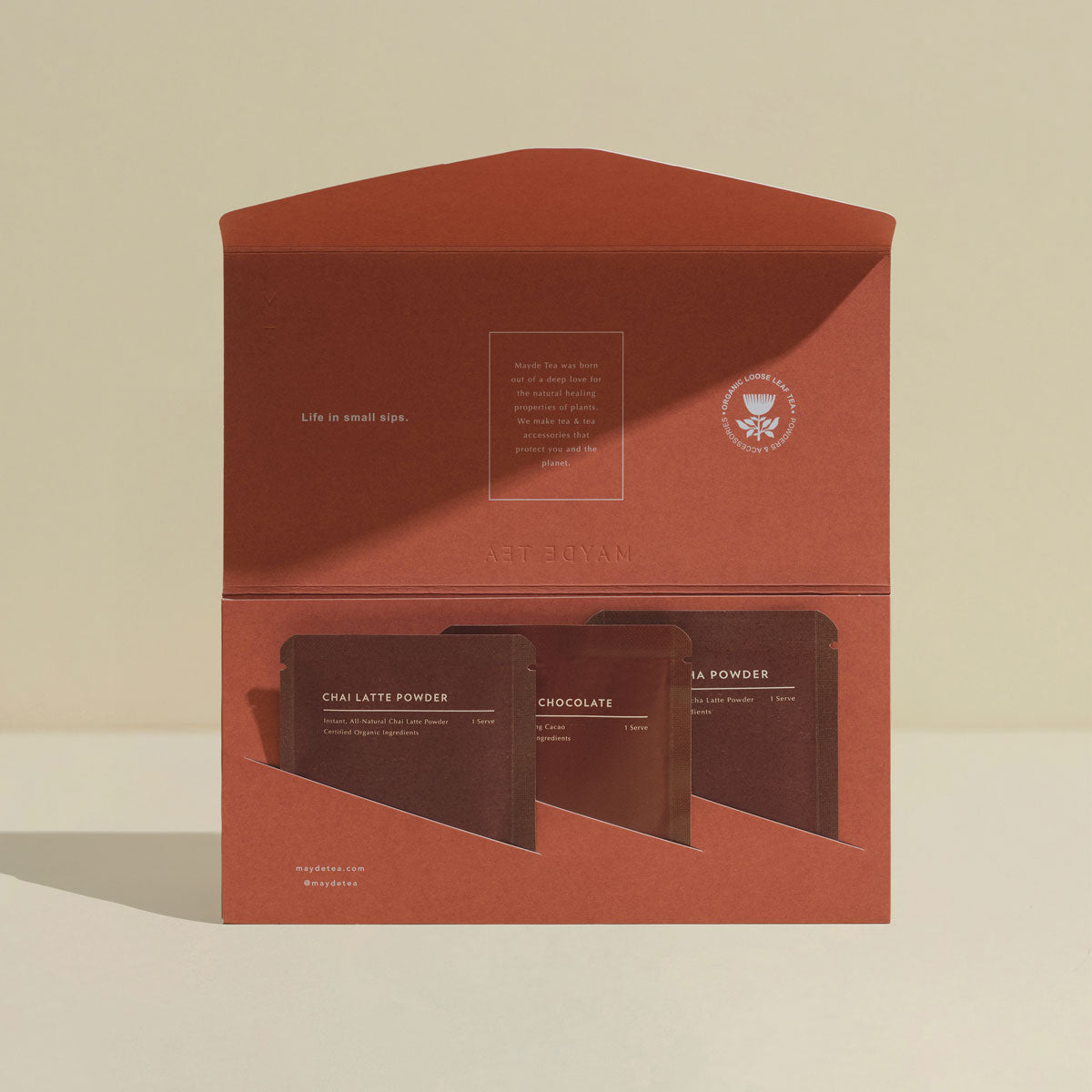 Latte Powder Trio Envelope