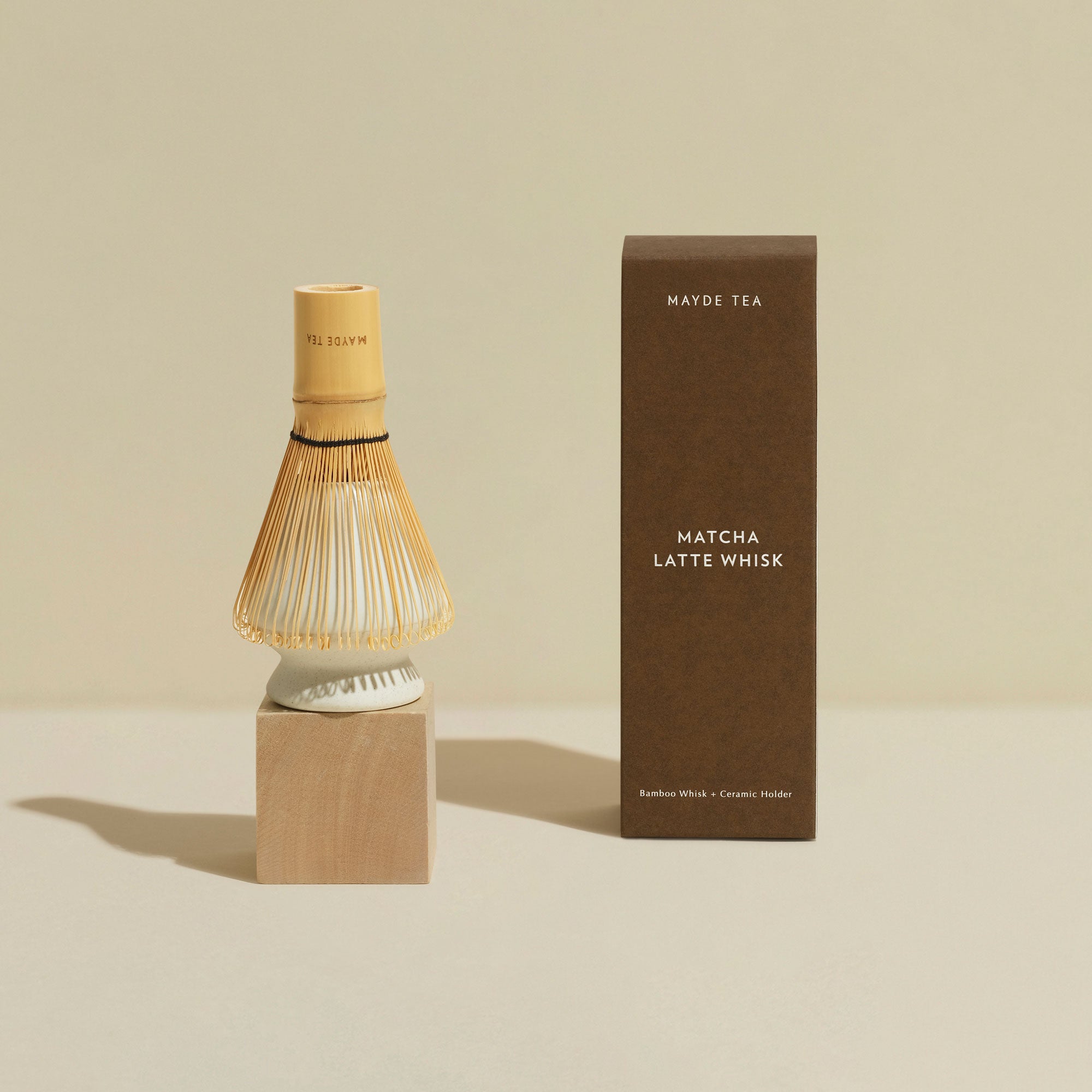Matcha Bamboo Whisk & Stand