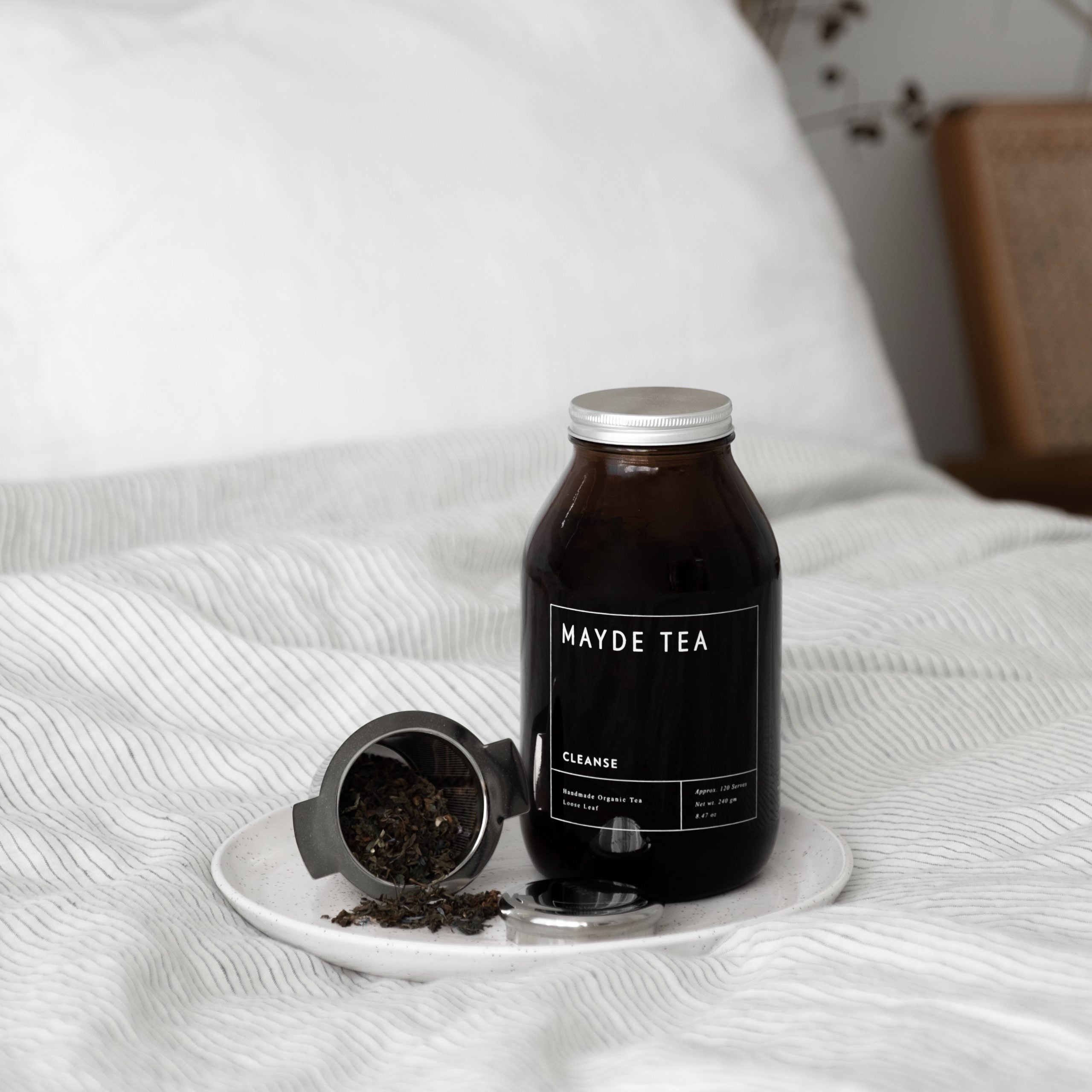 Dietary interventions for hormone balancing -Mayde Tea Cleanse and tea infuser - skin and liver cleanse tea - healthy detox tea - digestive tea - tea for digestion - spring cleanse tea - organic Nettle Leaf tea - nettle tea for liver cleansing - where to buy dandelion tea