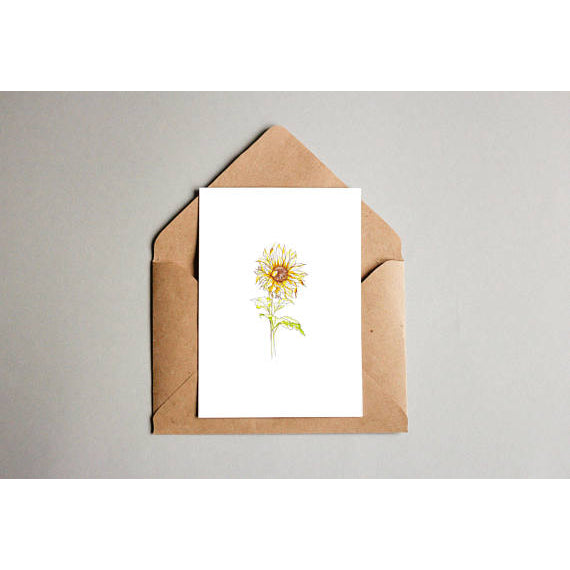 Golden Rose Greeting Card