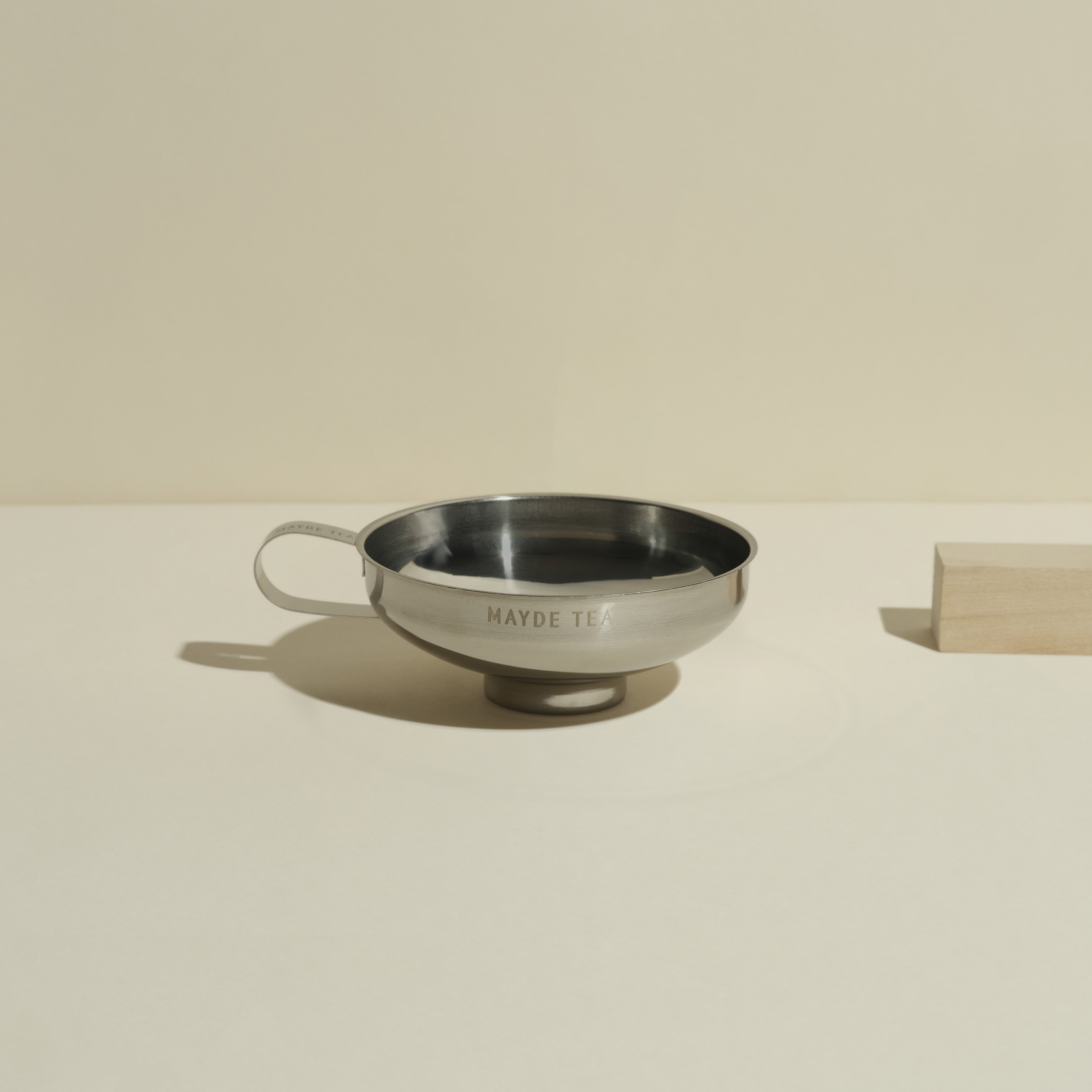 Stainless steel refill funnel