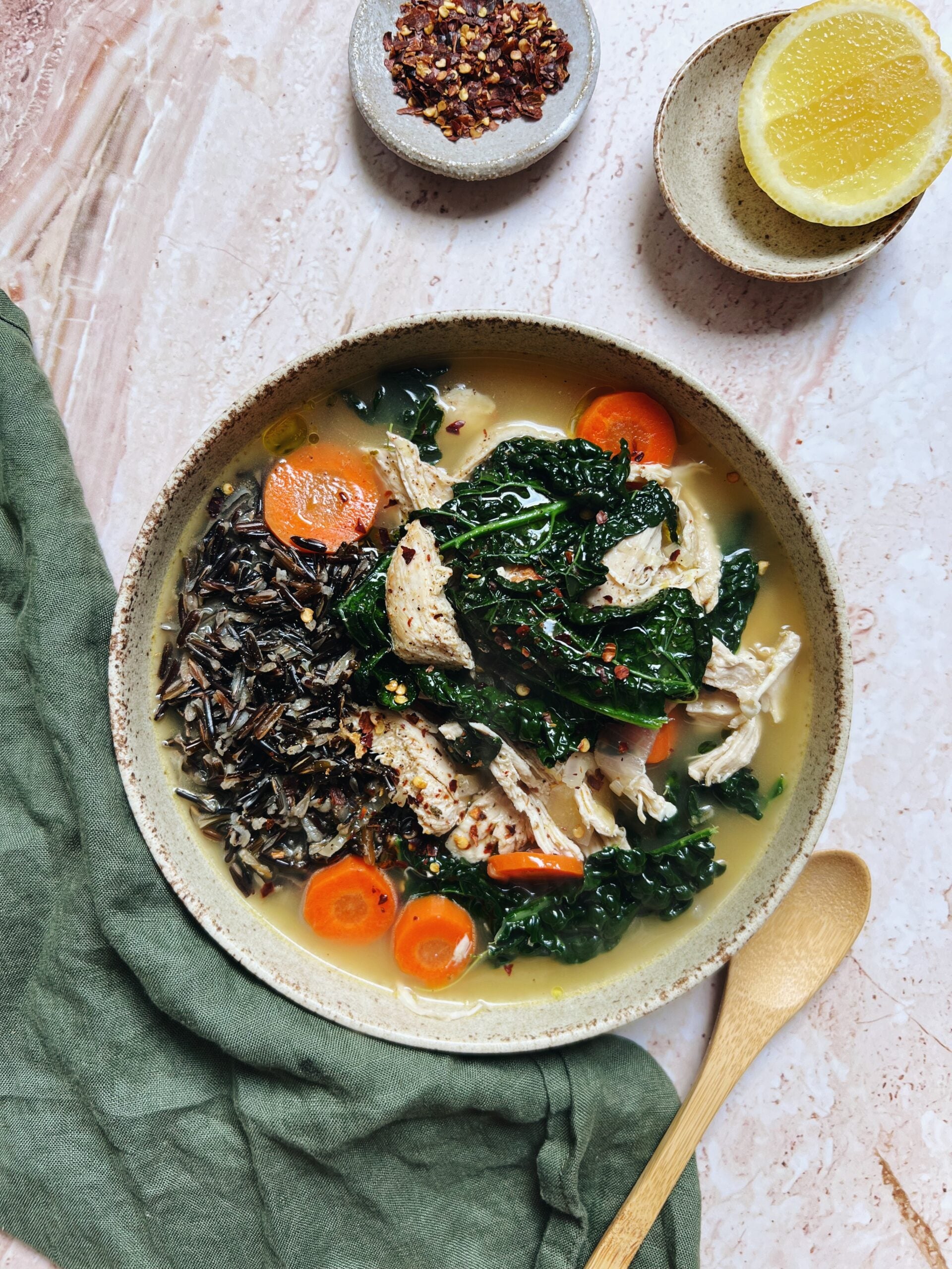 Quick Chicken & Wild Rice Soup