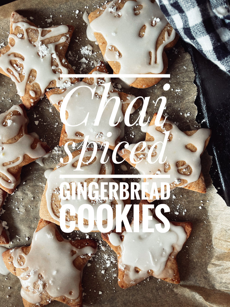 Recipe ~ chai spiced gingerbread cookies
