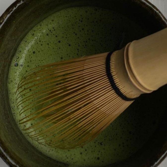 Matcha Bamboo Whisk & Stand