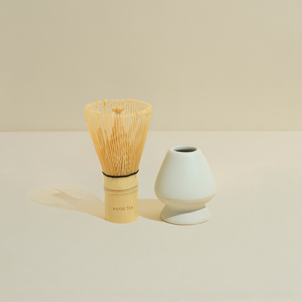 Matcha Bamboo Whisk & Stand