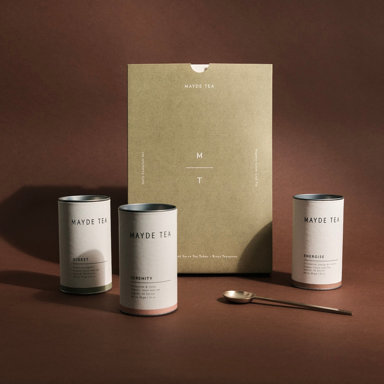 Daily Essentials Set Gift Box Bundles Mayde Tea   
