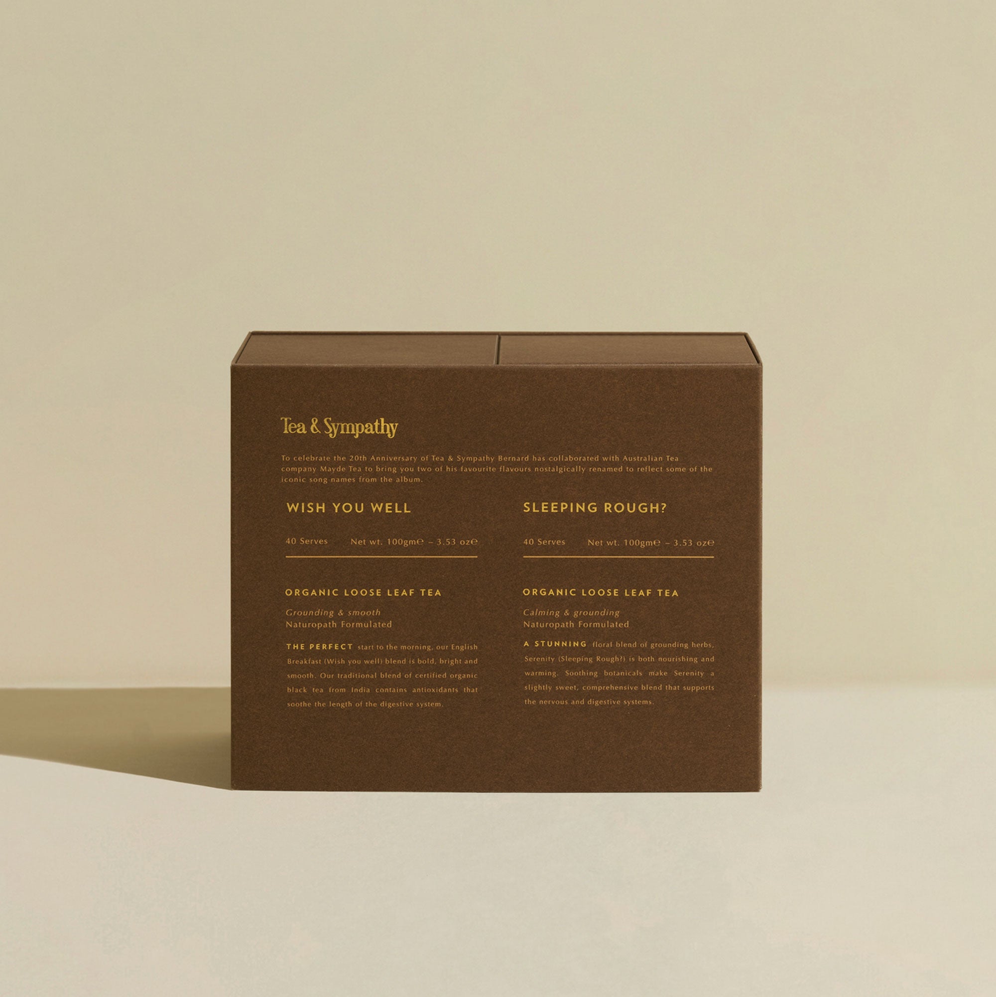 Mayde Tea x Bernard Fanning - Limited Edition