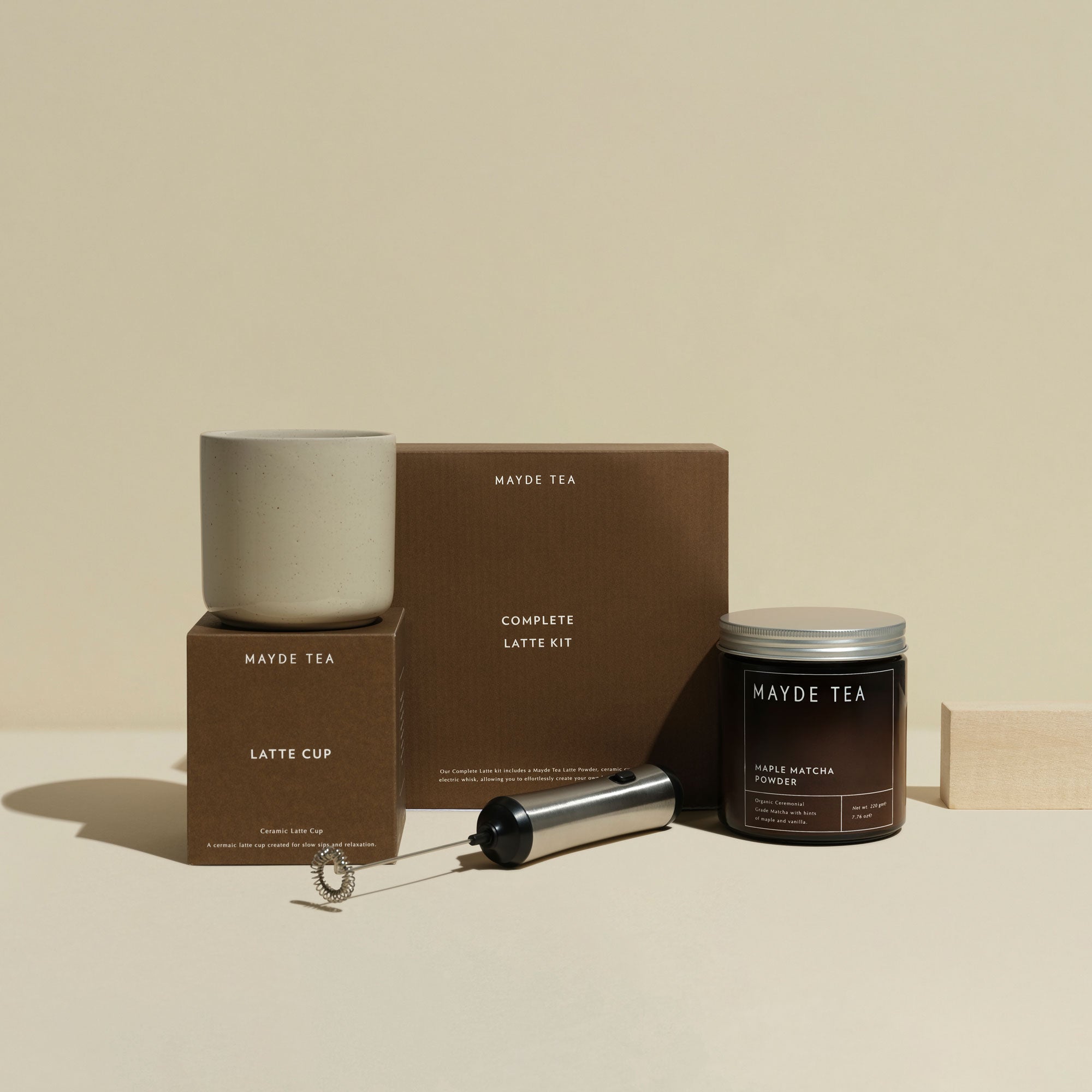 Complete Latte Kit - Maple Matcha