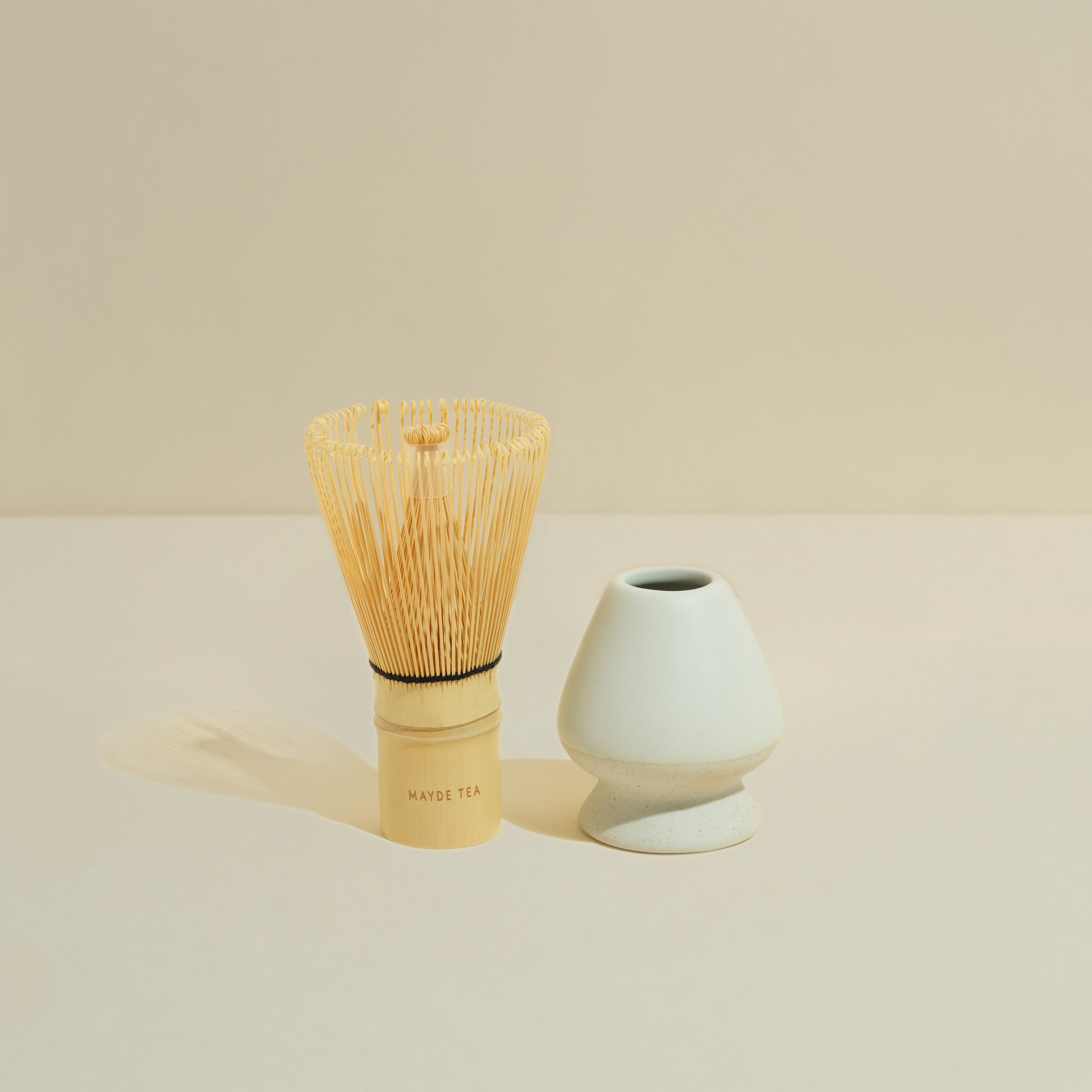 Matcha Bamboo Whisk & Stand