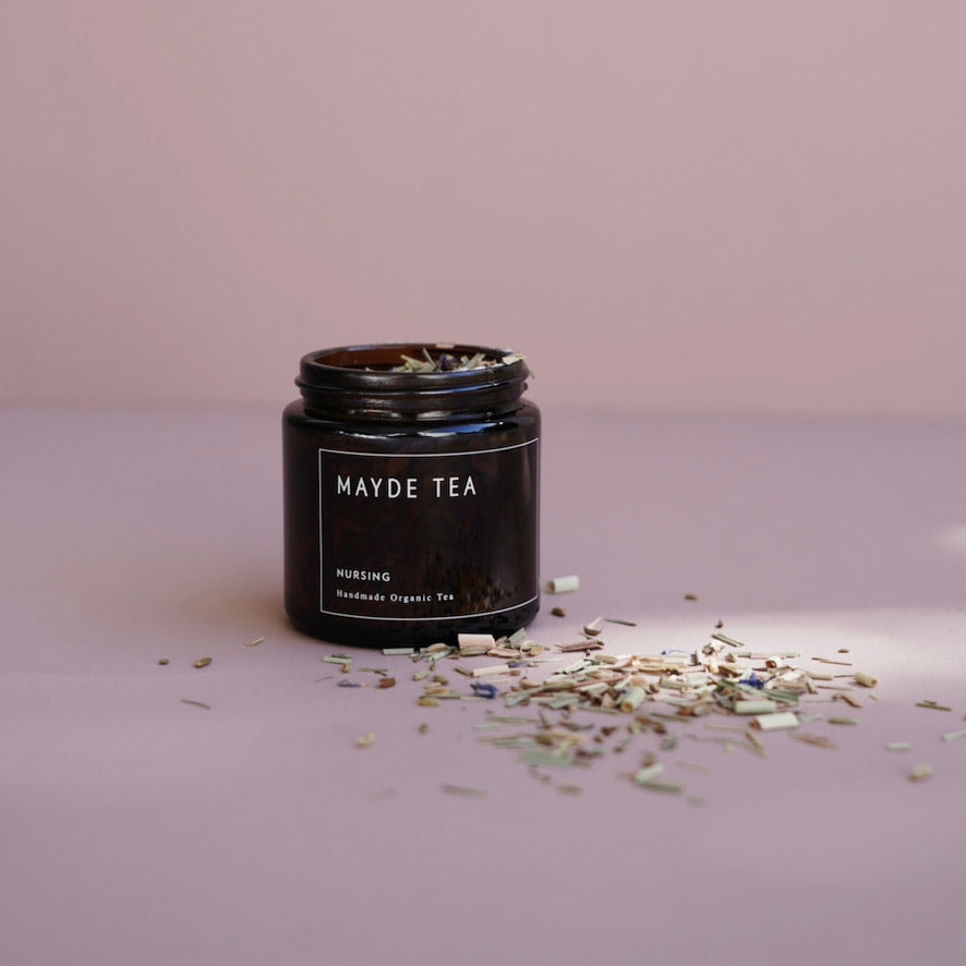 Nursing - Loose Leaf Tea Herbal Teas Mayde Tea 15 serve jar  